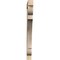 Ekena Millwork Olympic Block Rough Sawn Bracket, Douglas Fir, 4"W x 44"D x 48"H BKT04X44X48OLY05RDF - alternate 2